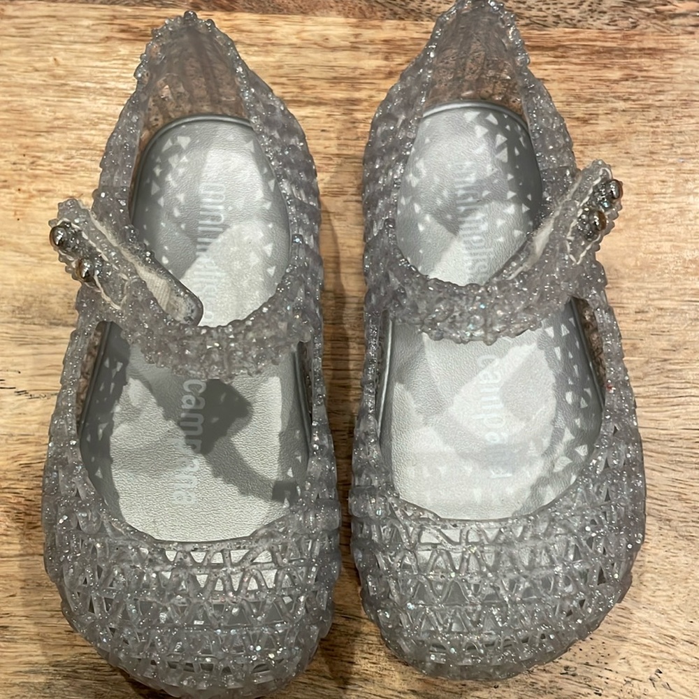 Mini Melissa sparkle shoes